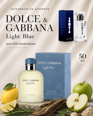 № 016 - Essens духи для любителей Dolce & Gabbana - Light Blue